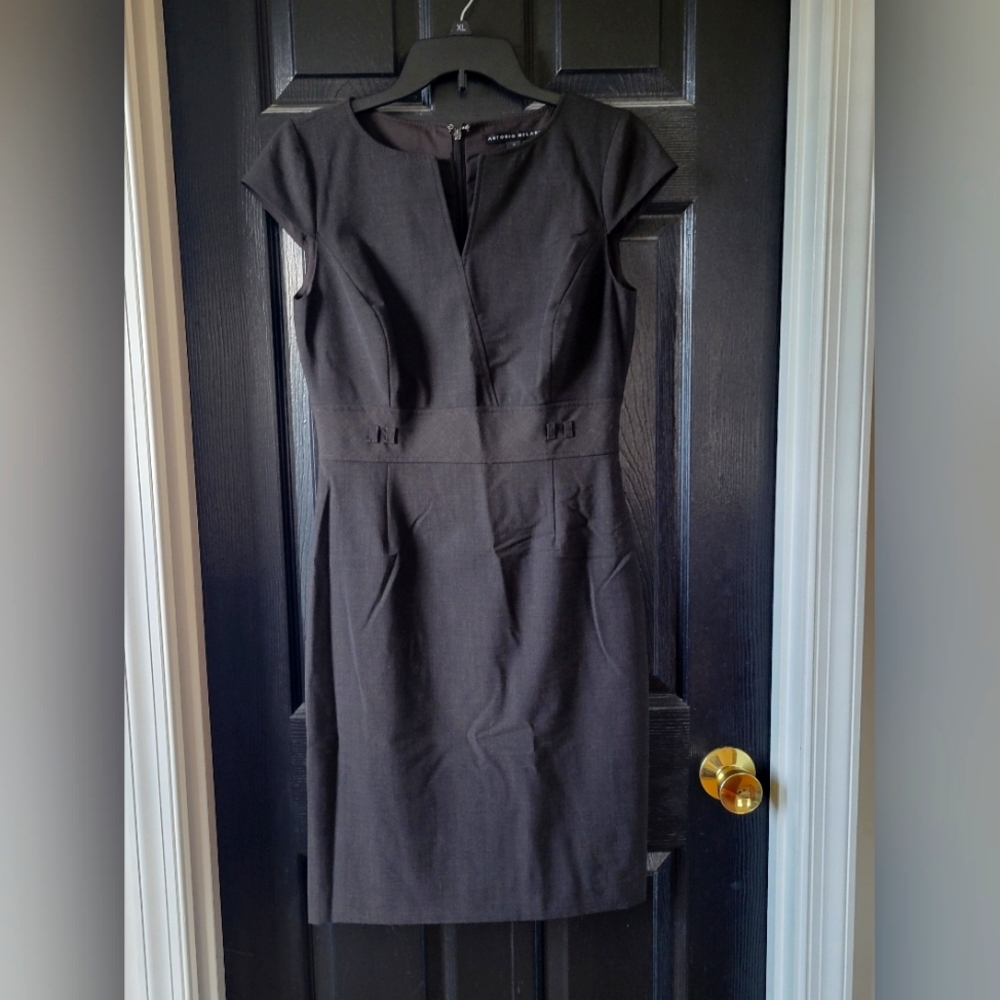 ANTONIO MELANI Dark Green Dress Size 4